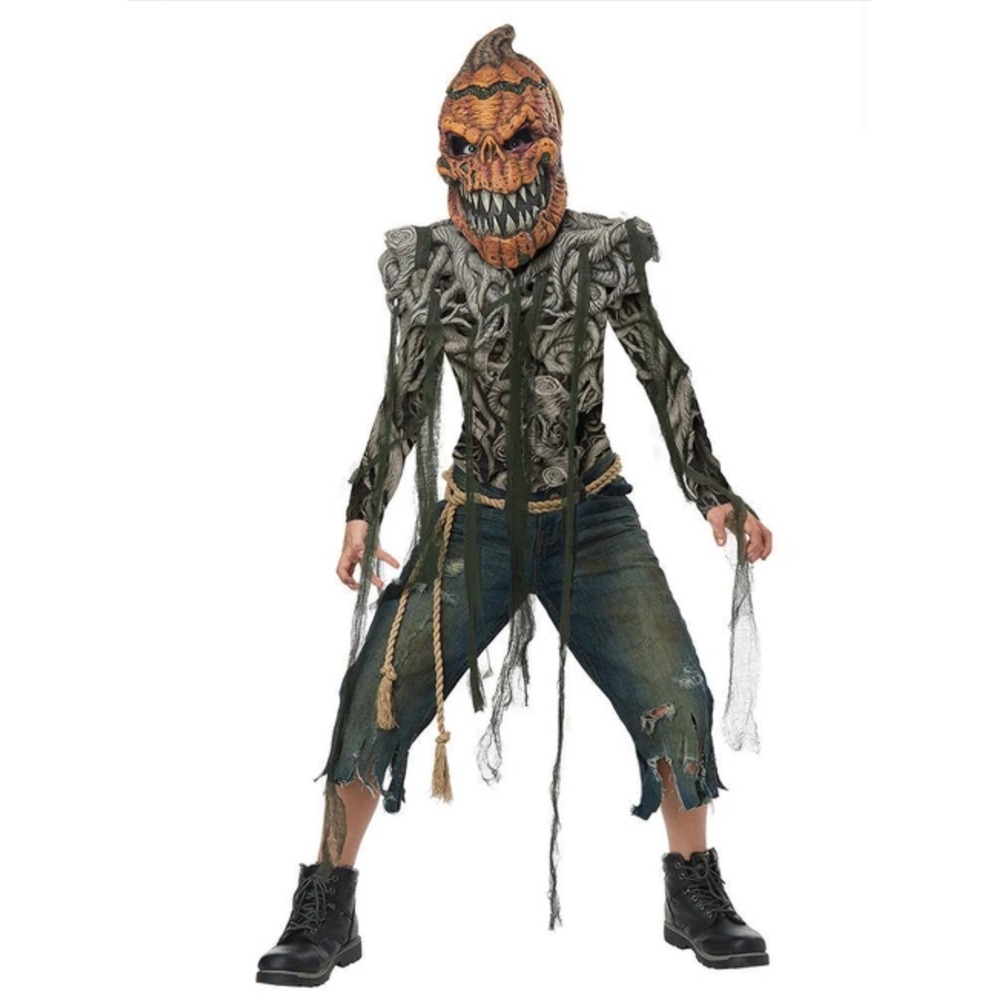 California Costumes Pumpkin Creature Monster Child Boys Halloween Costume Sz M